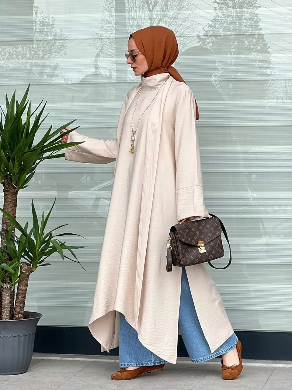 Gabrah Beige Tunic