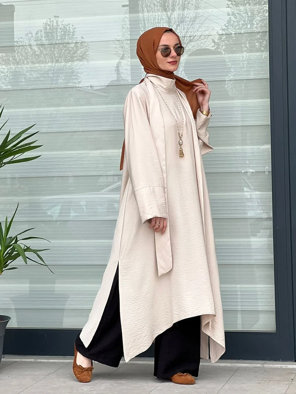 Gabrah Beige Tunic